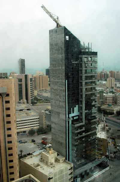New tower under contruction Jabar al-Ahmad Street