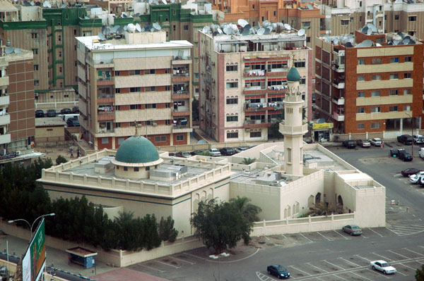 Mosque on Ahmad al-Jabar Street from the Arraya Centre