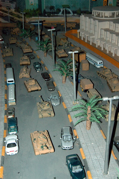 Iraqi tanks on the streets of Kuwait City