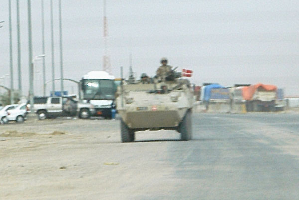 Danish military withdrawal from Iraq following the cartoon controversy.