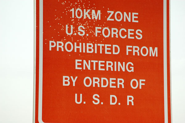 US Forces prohibited within 10 km of the Kuwaiti-Iraqi border