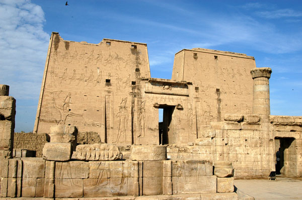 First Pylon of the Temple of Horus at Edfu
