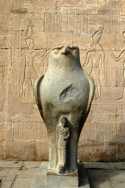 Granite Horus in falcon form
