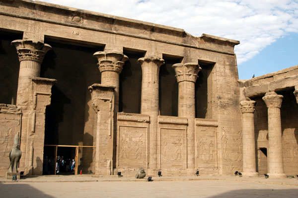 Outer Hypostyle Hall from the Great Court, Edfu
