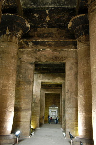 Main axis of Temple of Horus