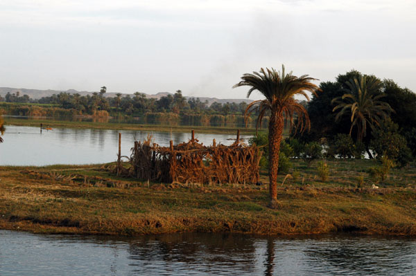A small island in the Nile