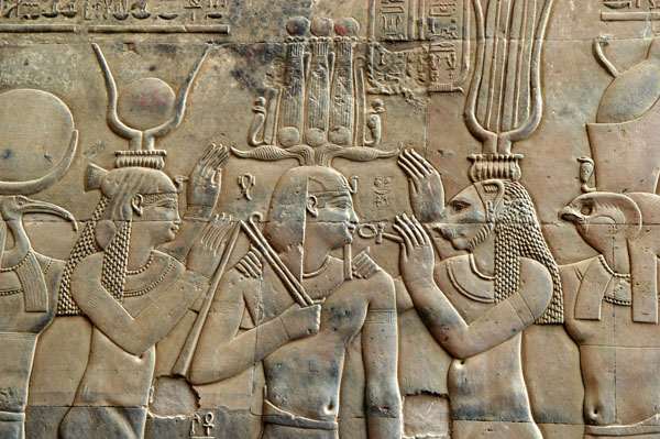Thoth, Isis, Ptolemy XII, Re'et, Horus