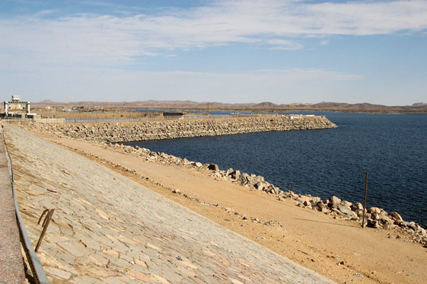 Aswan High Dam and Lake Nasser, built 1960-1971
