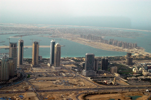 Dubai Marina, Media City, Palm Jumeirah