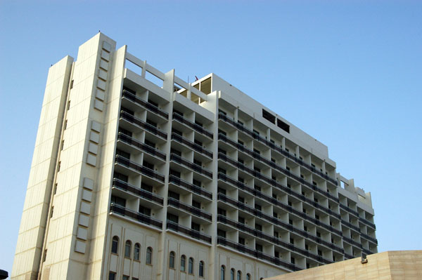 Accor Mercure Hotel, Abdul Aziz bin Ahmed St. The 12th floor lounge has the feel of a private club