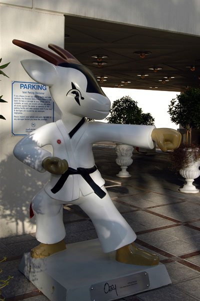 Orry, the mascot for the 2006 Asian Games, Doha