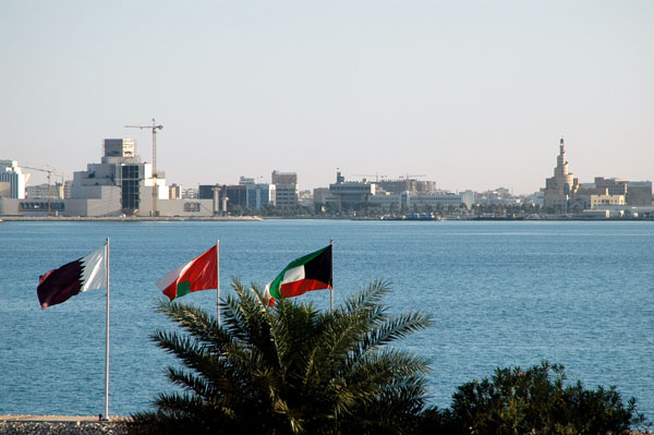 The bay at Doha from the Sheraton