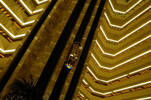 Lobby of the Sheraton Doha Hotel