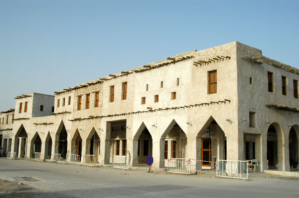 Souq Waqif looks to be a very good tourism project creating an old style middle eastern souq in Doha