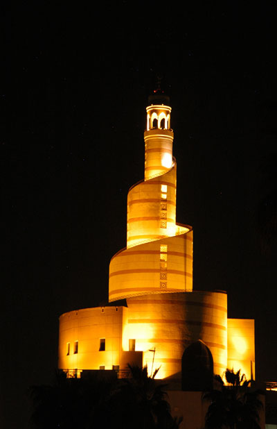 Abbasid style spiral minaret