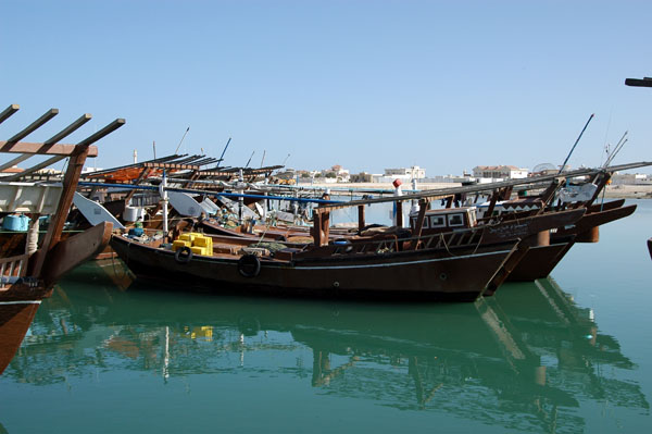 Dhow harbor, Al Khor, Qatar