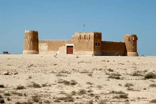 Al Zubara Fort remained in active service until the 1980s