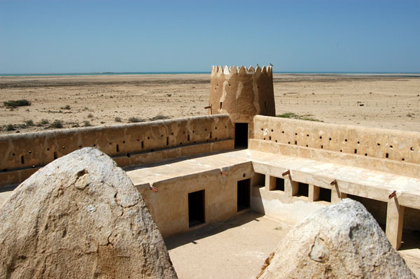 Al Zubara Fort from the square tower