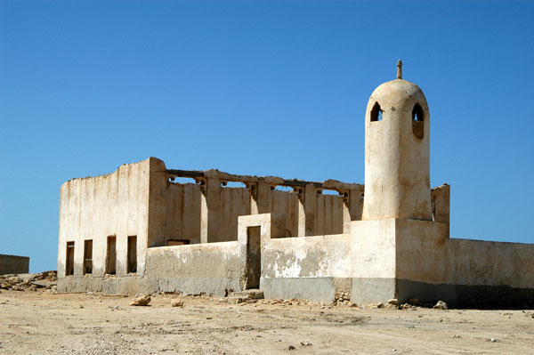 Mosque of the ghosttown of Al Jumail, Qatar