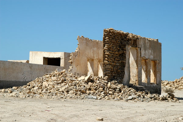 Ruins of old houses, Al Jumail
