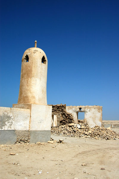 Abandoned minaret, Al Jumail, Qatar