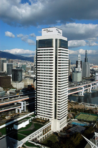 Hotel Akura from Kobe Port Tower