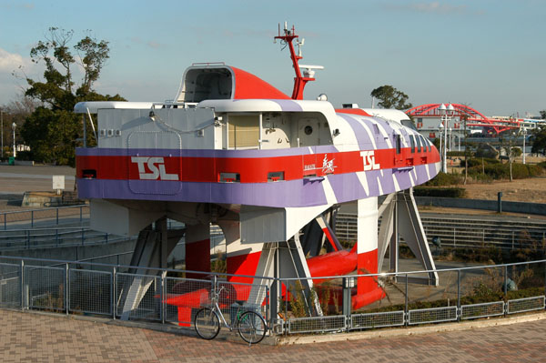 TSL - Techno Superliner (1989), capable of 50 knots, Kobe Maritime Museum