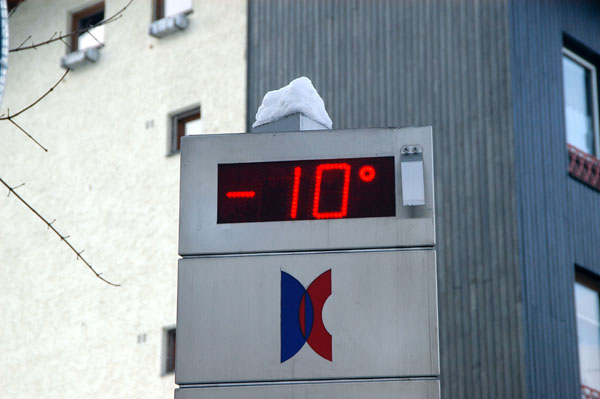 A mere -10C, 5 January 2006, Bad Hofgastein