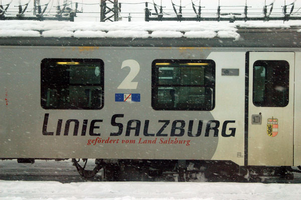 Linie Salzburg regional train