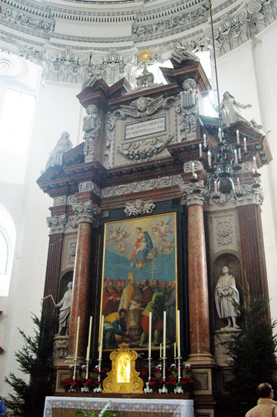 High altar, Salzburg Cathedral