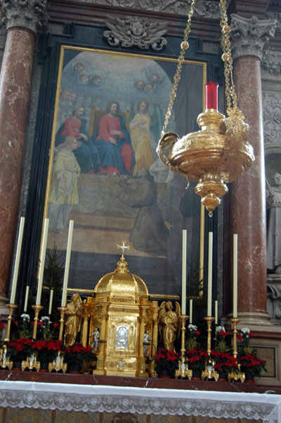 Side altar, Salzburg Cathedral