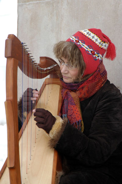 Harpist, Salzburg