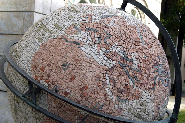 Mosaic globe, Munich