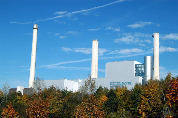 Stadtwerke München Heizkraftwerk Nord Unterföhring
