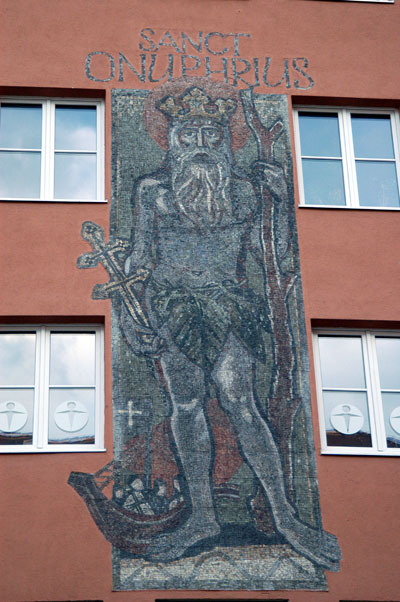 Mosaic of St. Onuphrius, Talstraße near the Altes Rathaus