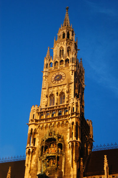 New City Hall Tower, Munich