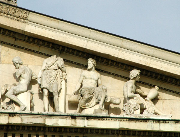 Pediment, Glyptothek München