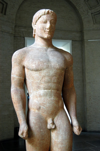 Kouros, Attica, ca 540 BC
