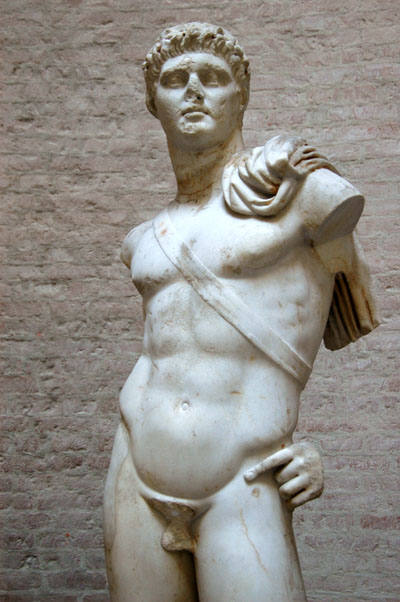 Heroic statue of Domitian as price, 70-80 AD