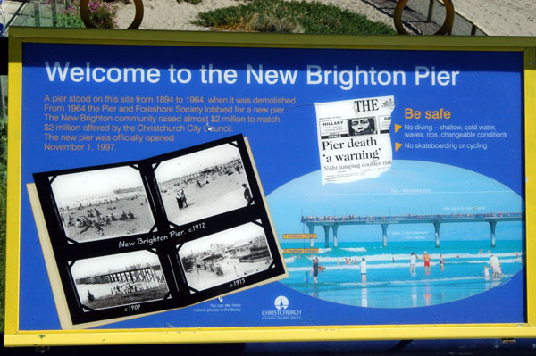 The original New Brighton Pier stood 1894-1964