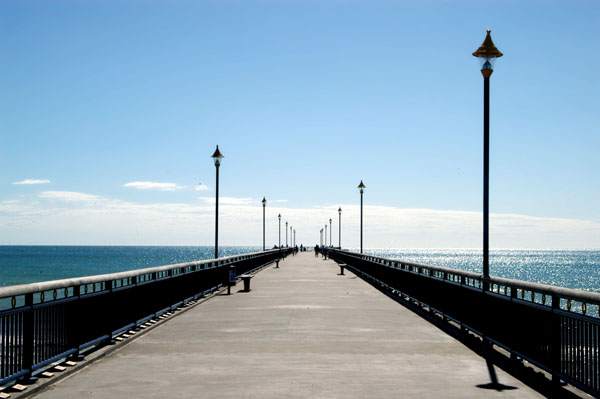 The new New Brighton Pier was built in 1997