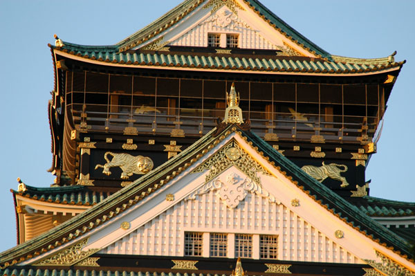 Osaka Castle's donjon