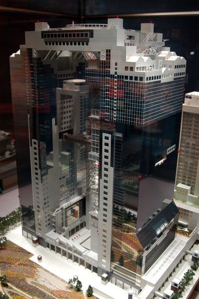 Model of Umeda Sky City