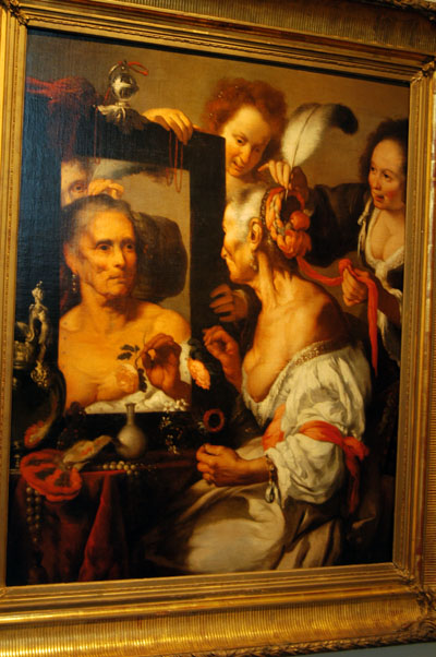 Bernardo Strozzi Vanitas or Old Coquette 1637