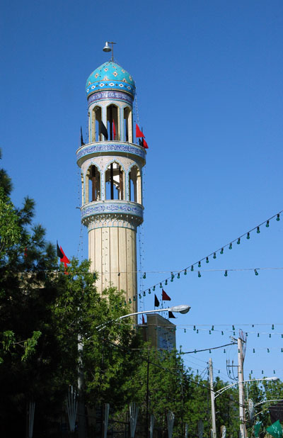 Modern minaret, Kashan