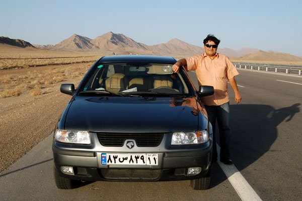 Behzad and his car