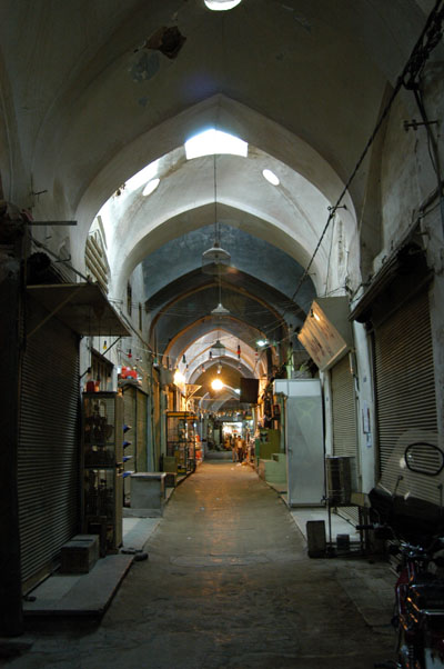 Side alley of the Bozorg Bazaar