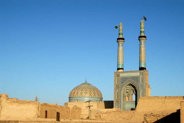 Morning at the Jameh Mosque, Yazd