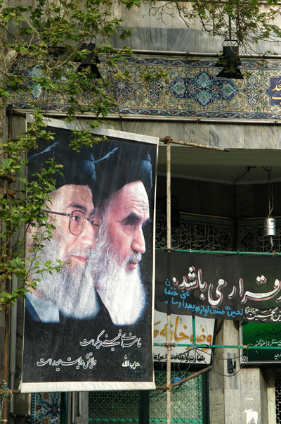 Central Tehran - Khamenei and Khomenei