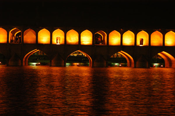 Si-o-Seh Bridge is also known as the Bridge of 33 Arches